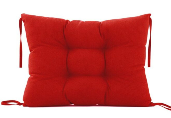 Paletová prošívaná opěrka ANGELO 60x40 cm color 11 červená MyBestHome
