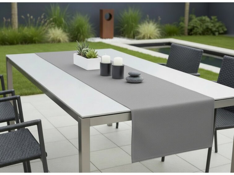 Venkovní běhoun - ubrus RUNNER color 23 šedá, různé rozměry Mybesthome