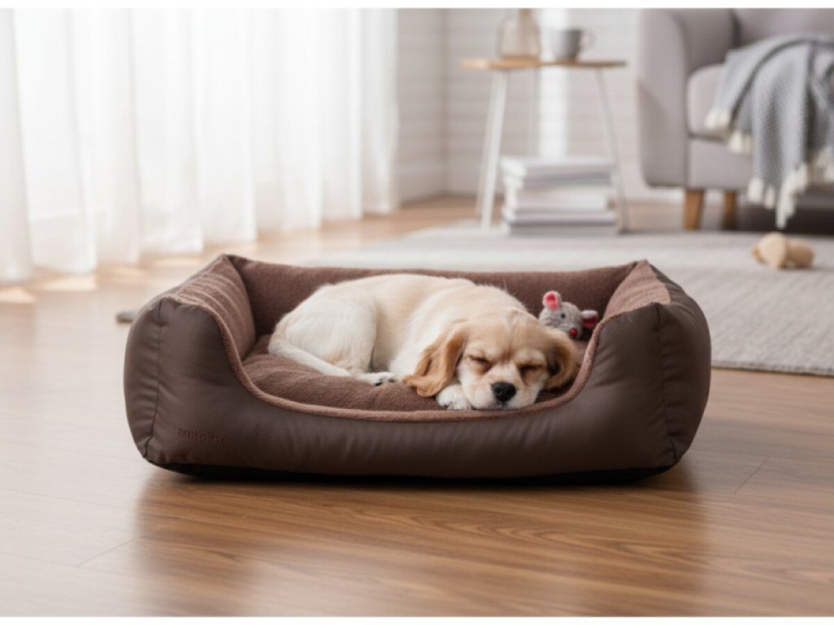 Pelíšek pro psa ARTHUR SOFA hnědá velikost XS, S, M, L, XL, XXL