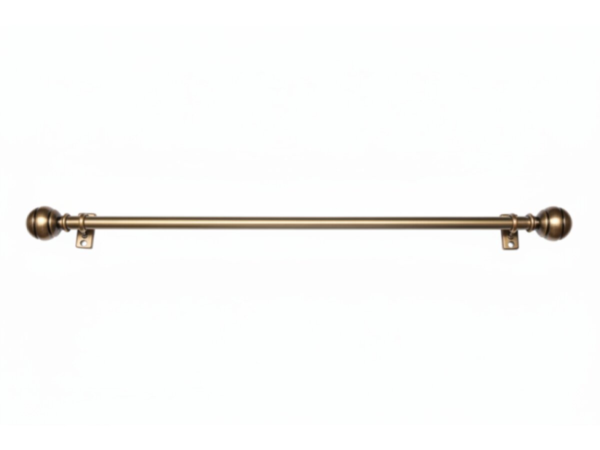 Vitrážová teleskopická kovová tyč - vitrážka 40-60 cm, 60-80 cm JAXON antická zlatá Mybesthome