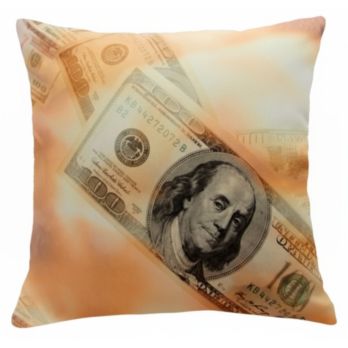 Povlak na polštář DOLLAR 40x40 cm motiv dolaru MyBestHome