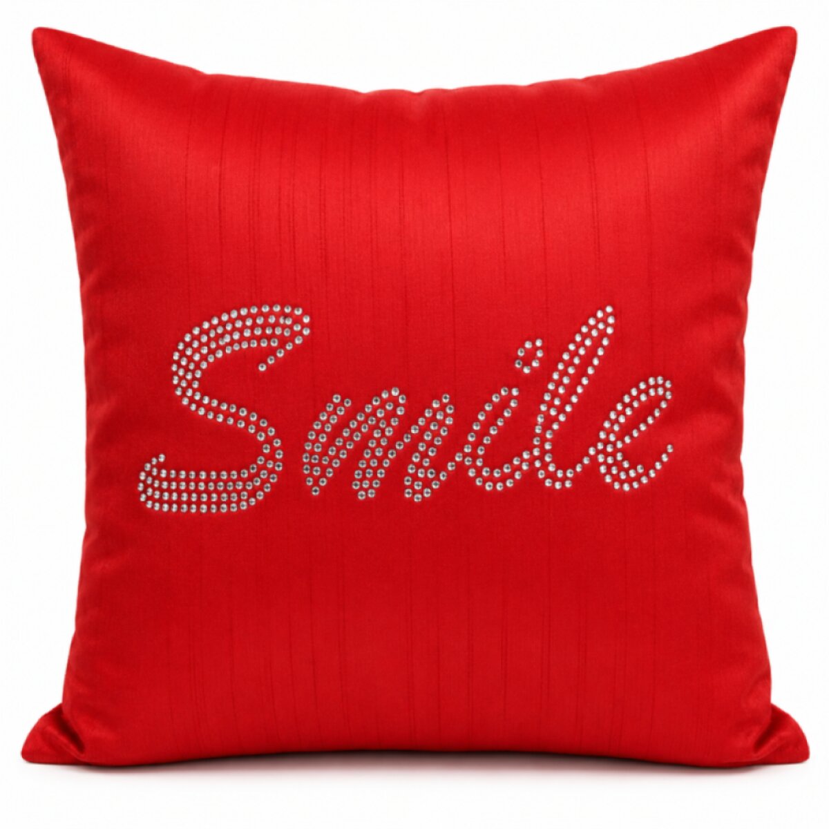 Povlak na polštář SMILE červená MyBestHome 40x40 cm