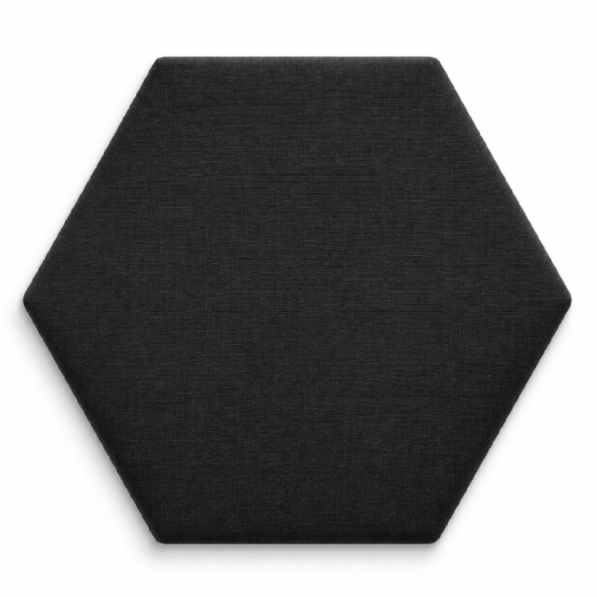 Čalouněný nástěnný panel HEXAGON více rozměrů černá MyBestHome