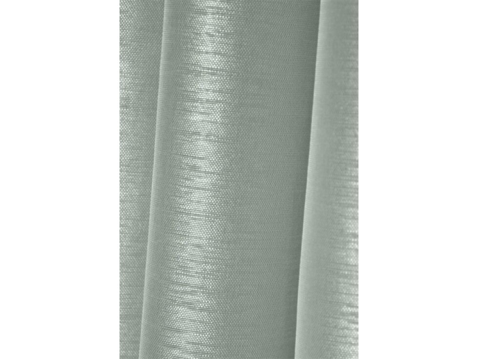 Dekorační dlouhá záclona s řasící páskou WOOD zelená 140x245 cm (cena za 1 kus) MyBestHome