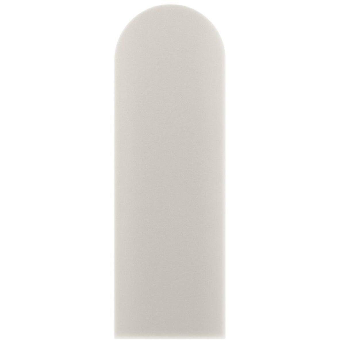 Čalouněný nástěnný panel s EKO KŮŽÍ různé rozměry x šířka 20 cm krémová oblouk MyBestHome