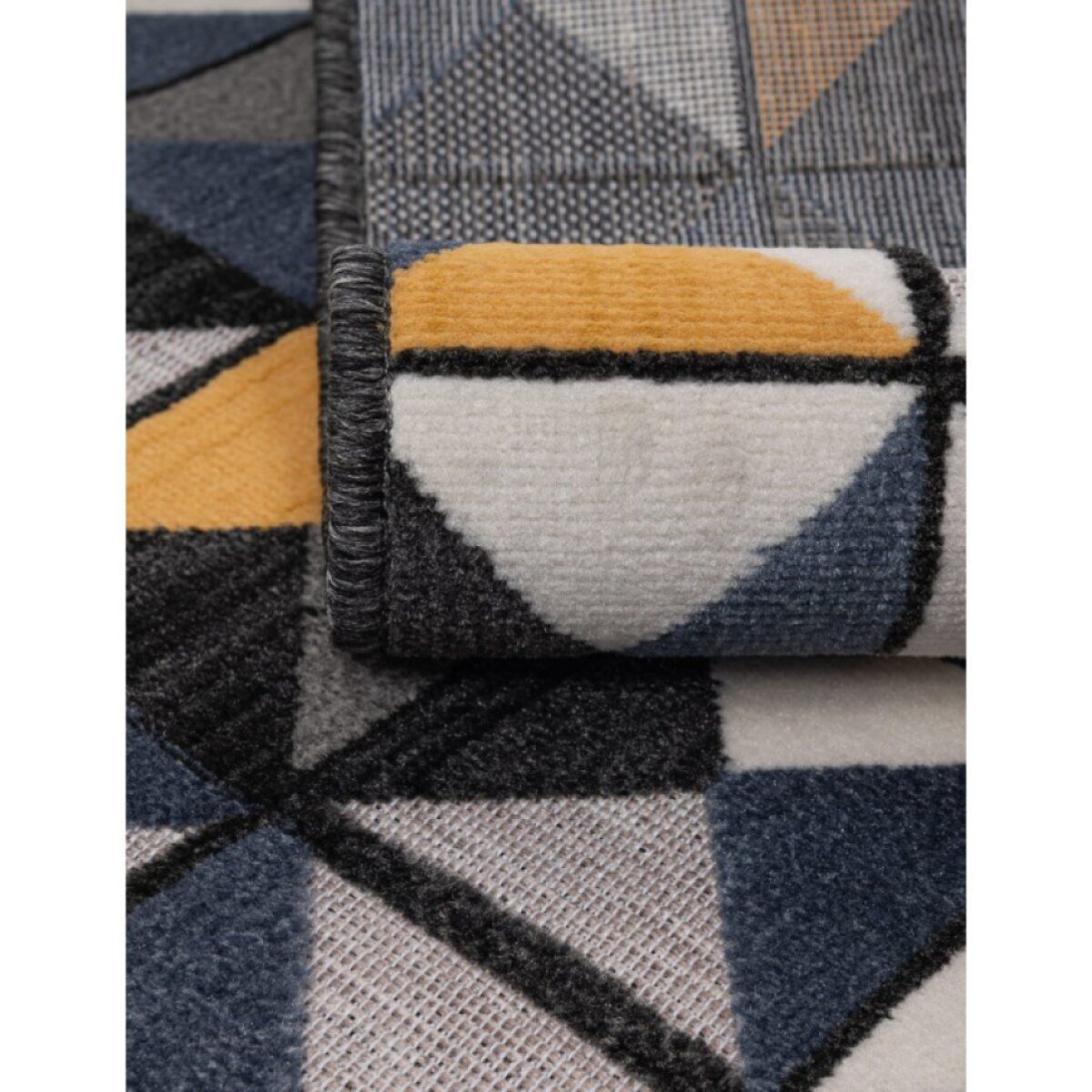 Venkovní vzorovaný koberec - běhoun SHIFT GEOMETRIA 80x150 cm Multidecor