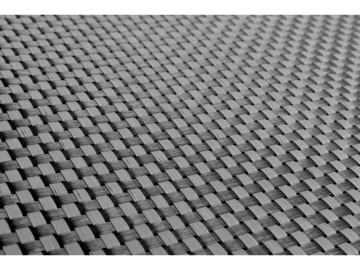 Balkonová ratanová zástěna s očky PORI výška 90 cm, 100 cm - cena za 1 běžný metr černá/šedá MyBestHome