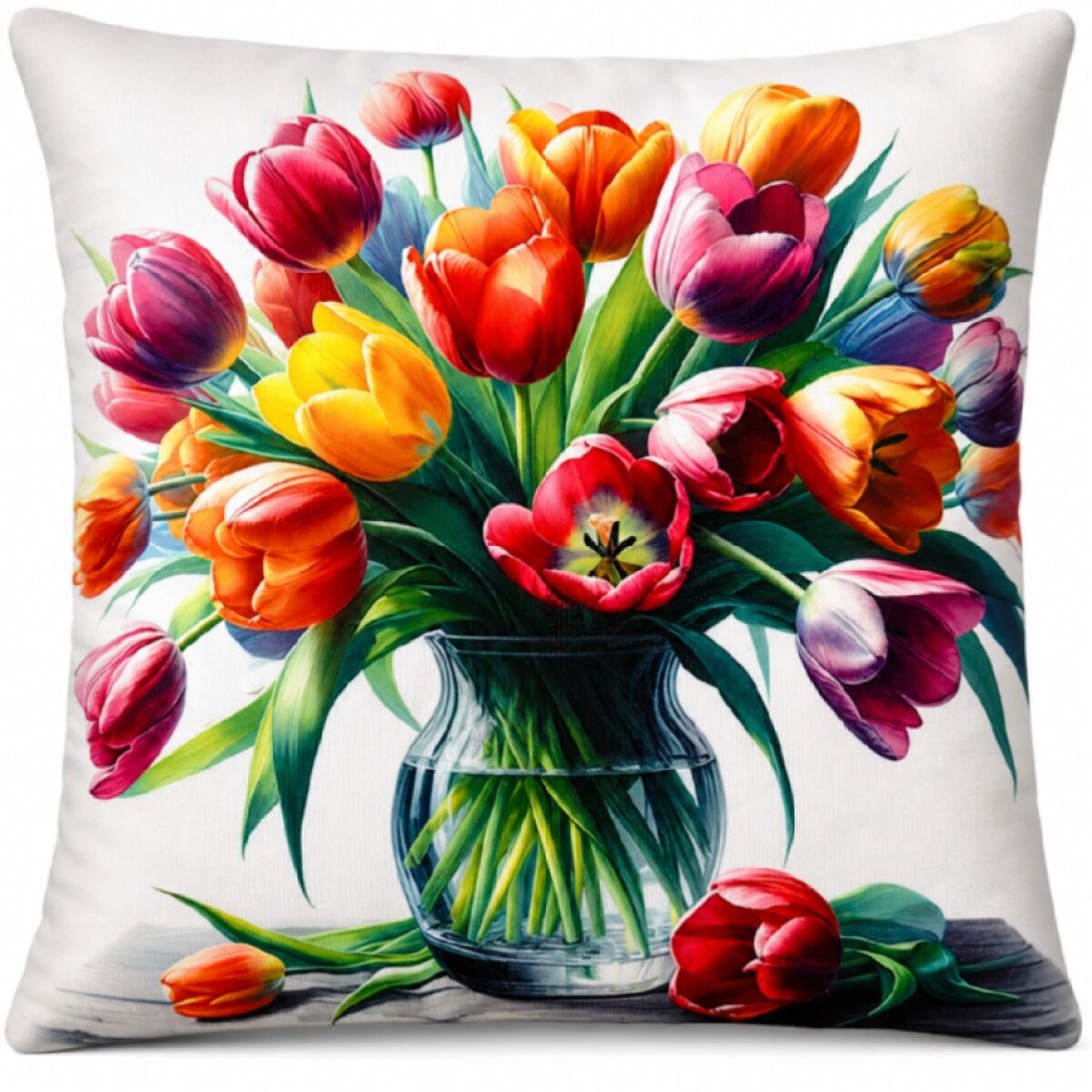 Povlak na polštář FLOWERS 45x45 cm Mybesthome