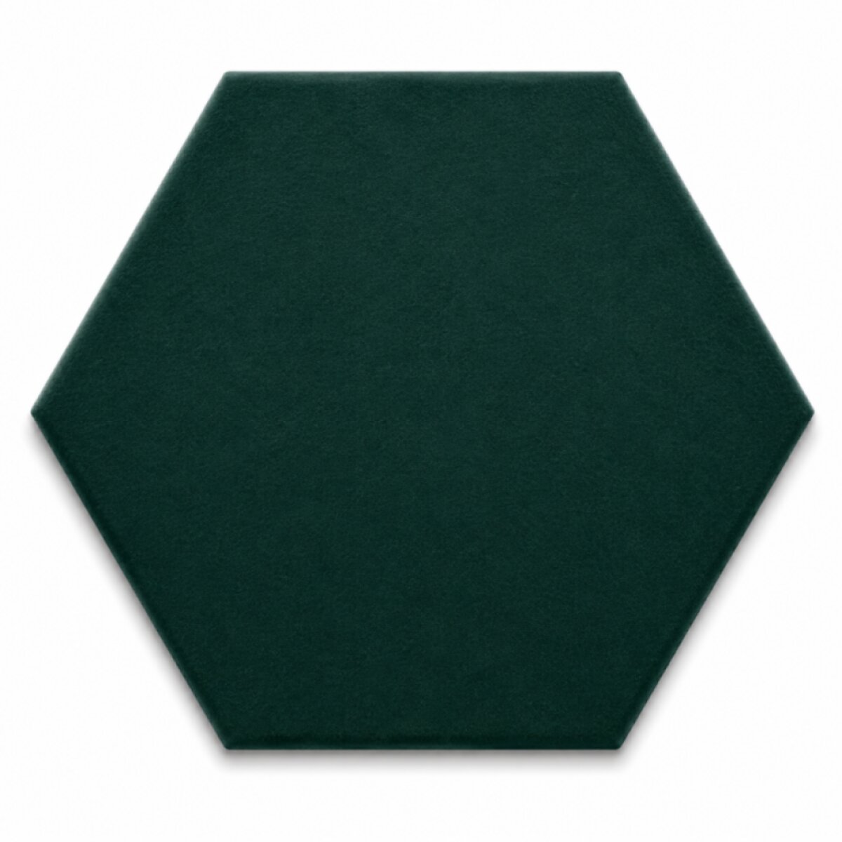 Čalouněný nástěnný panel HEXAGON více rozměrů tmavě tyrkysová MyBestHome