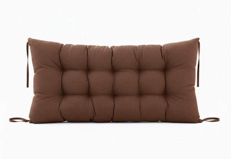 Paletová prošívaná opěrka DARIO 120x40 cm color 22 hnědá MyBestHome