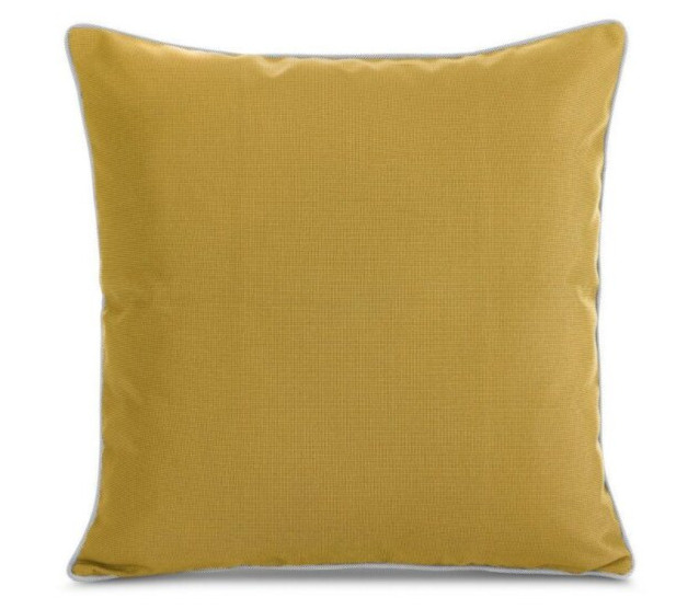 Dekorační venkovní polštář s výplní PARANA mustard/hořčicová 45x45 cm Mybesthome