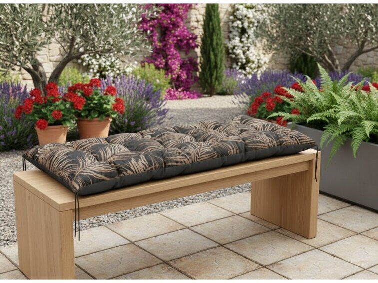 Prošívané sezení na lavici WILSON vzor 138 různé rozměry, polstr na zahradní lavici - sedák Mybesthome