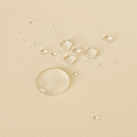 Venkovní zahradní závěs s kroužky GARDENIA TAPE krémová, šířka 140 cm výška různé rozměry Mybesthome