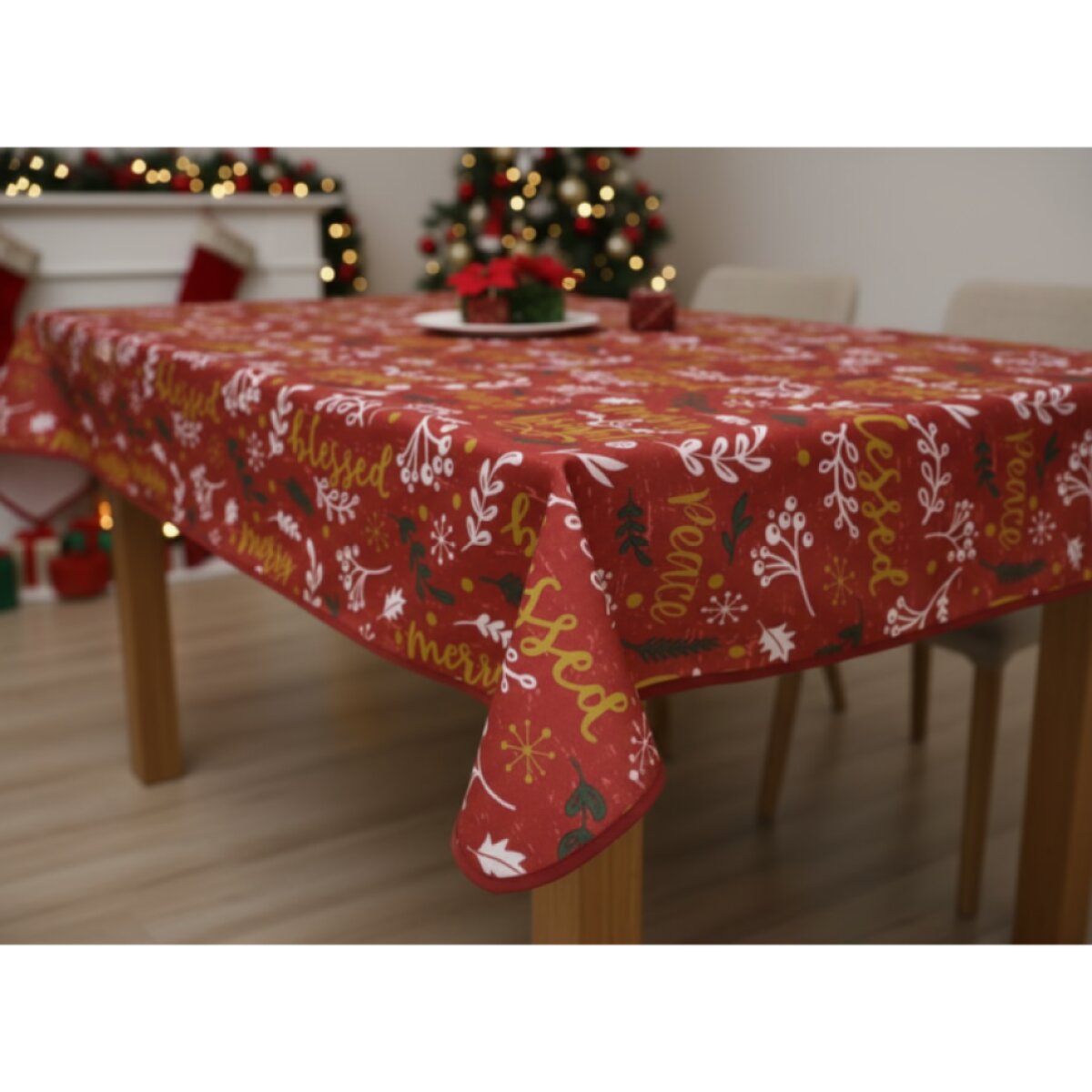 Vánoční ubrus na stůl NATALE SPLASH V. různé rozměry