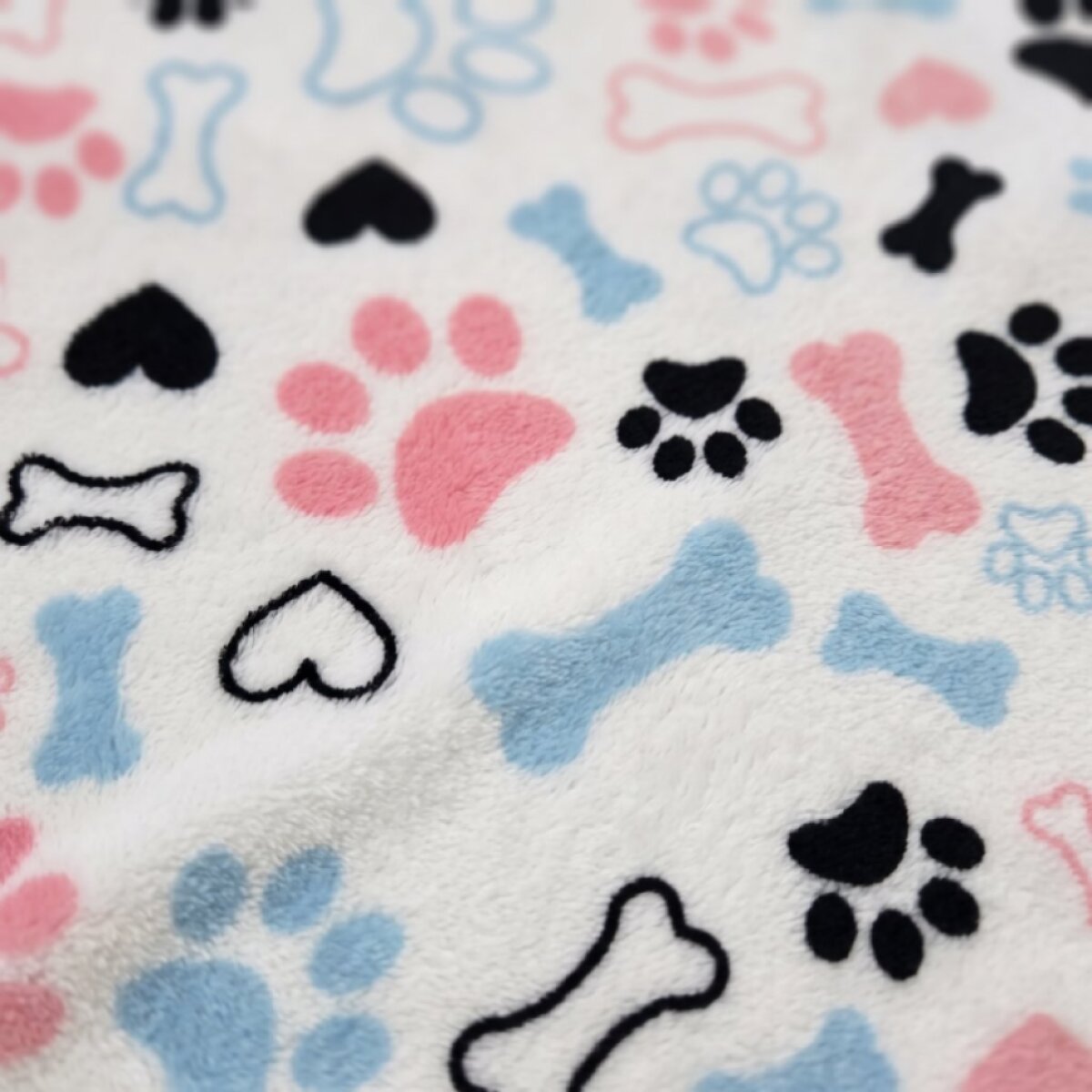 Deka z mikrovlákna PETS bílá 150x200 cm