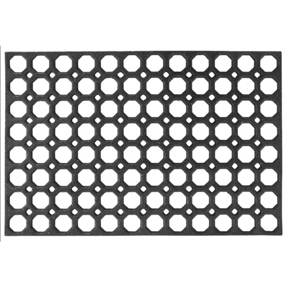 Gumová rohožka - předložka HONEY COMB - 80x120 cm