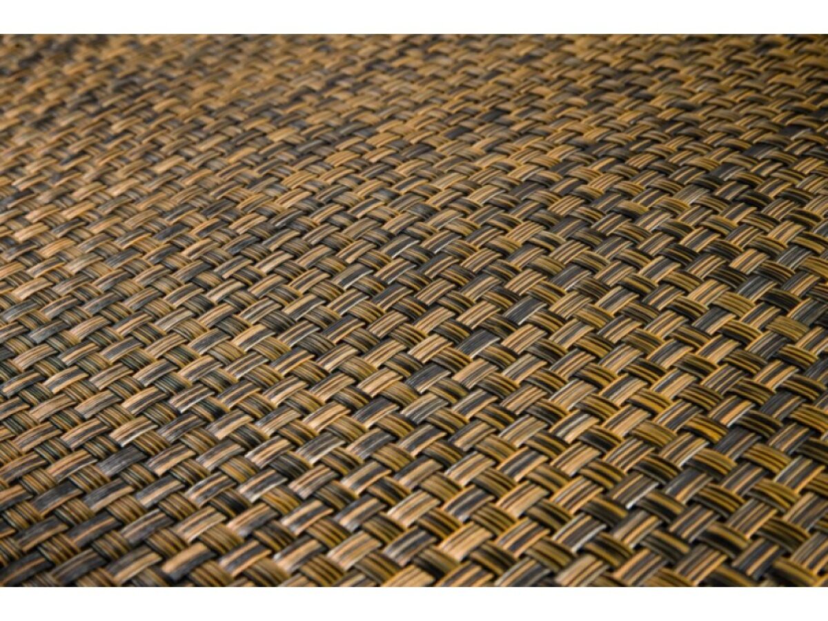 Balkonová ratanová zástěna s očky PORI výška 90 cm, 100 cm - cena za 1 běžný metr hnědá MyBestHome