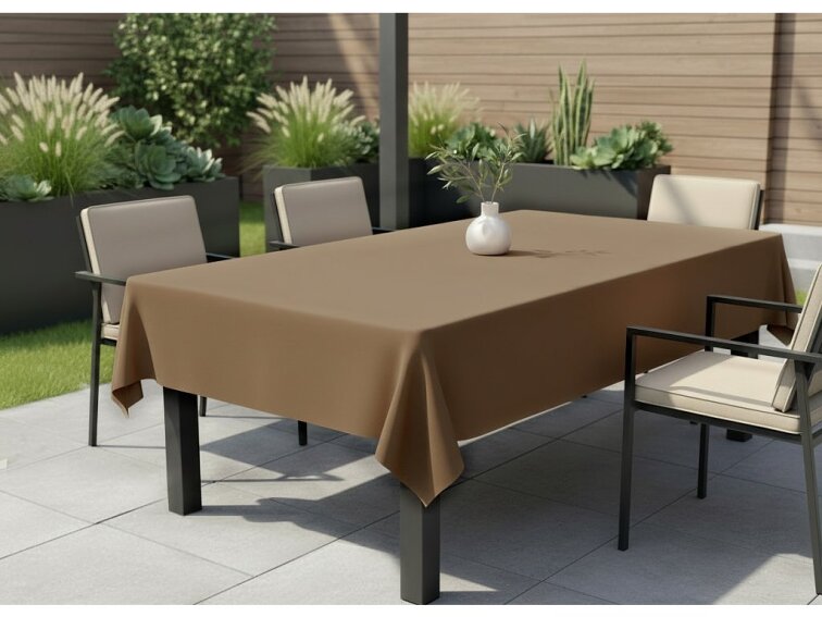 Venkovní ubrus GARDEN color 44 cappuccino, různé rozměry Mybesthome