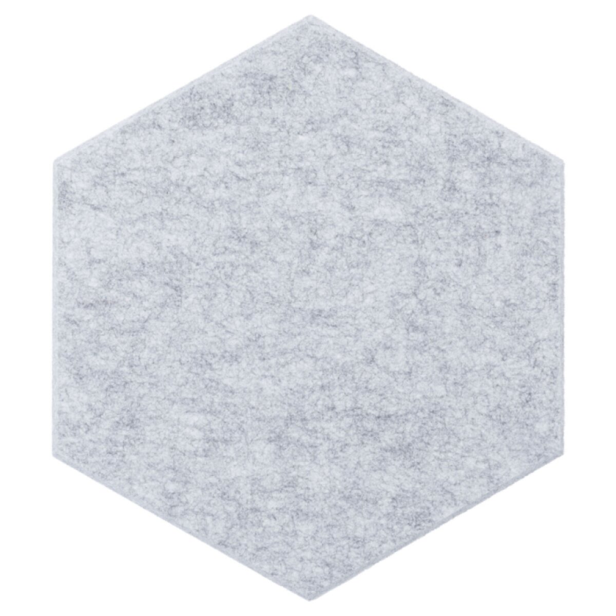 Dekorativní filcový nástěnný panel CROSS šedá 40x46 cm hexagon - sada 2 ks