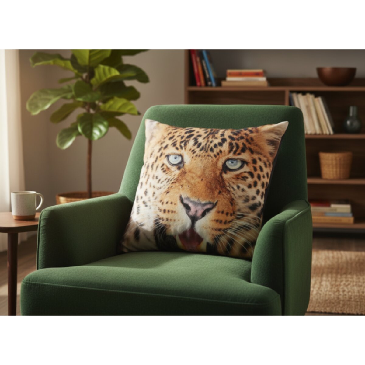 Povlak na polštář JAGUÁR II. 40x40 cm motiv jaguár MyBestHome