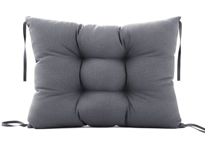 Paletová prošívaná opěrka ANGELO 60x40 cm color 23 šedá MyBestHome