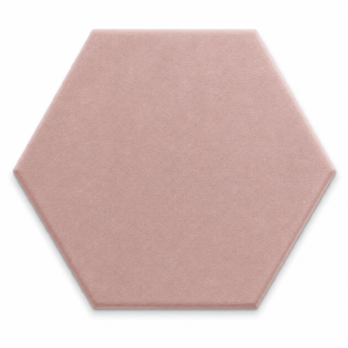 Čalouněný nástěnný panel HEXAGON více rozměrů růžová MyBestHome