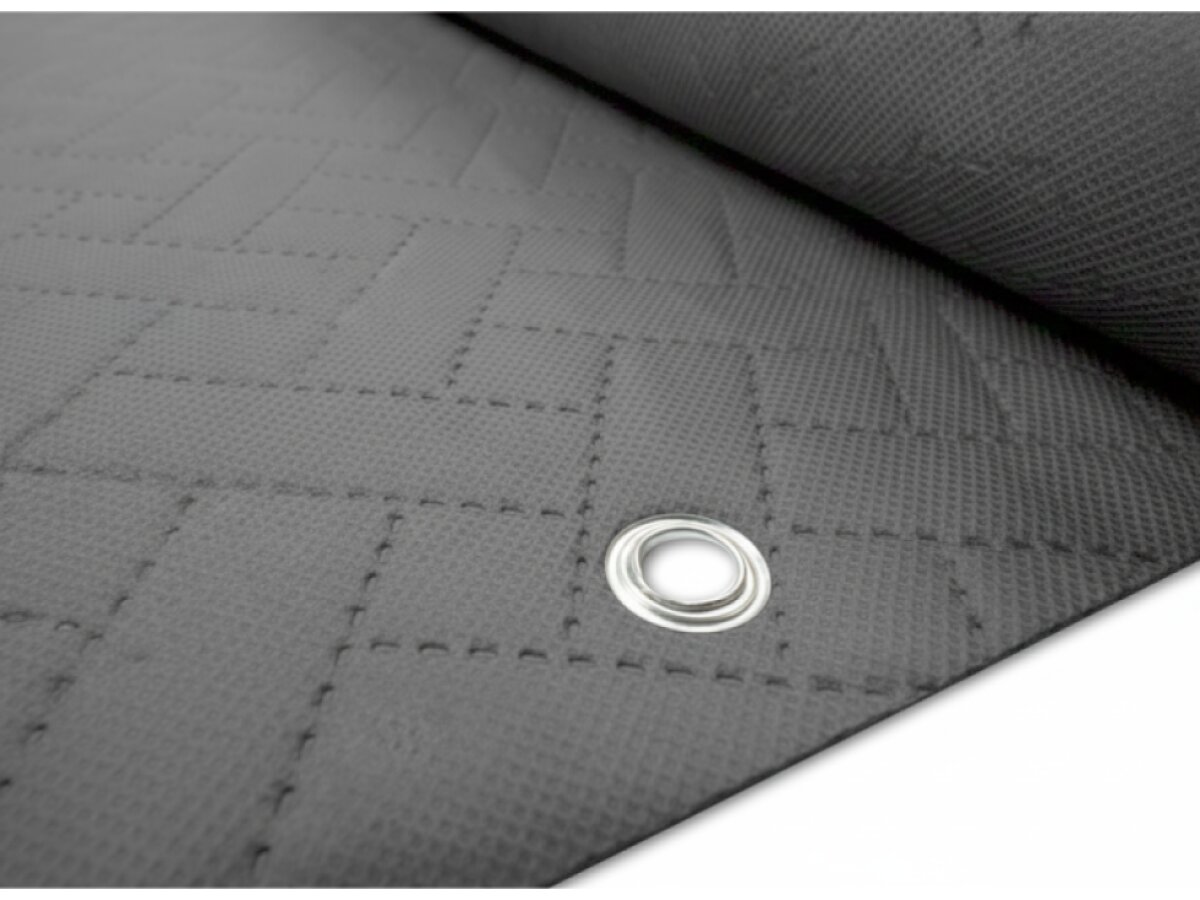 Balkonová zástěna PREMIUM výška 90 cm, šířka různé rozměry ratanový vzor grafitová, 240g/m2 MyBestHome