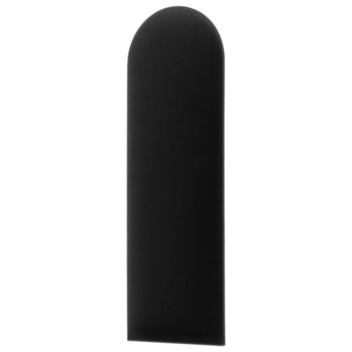 Čalouněný nástěnný panel různé rozměry x šířka 20 cm černá oblouk MyBestHome