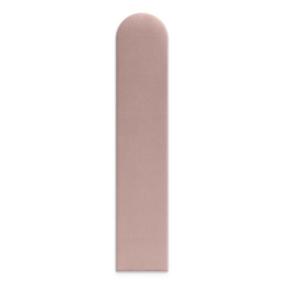 Čalouněný nástěnný panel různé rozměry x šířka 20 cm pudrová růžová oblouk oblouk MyBestHome