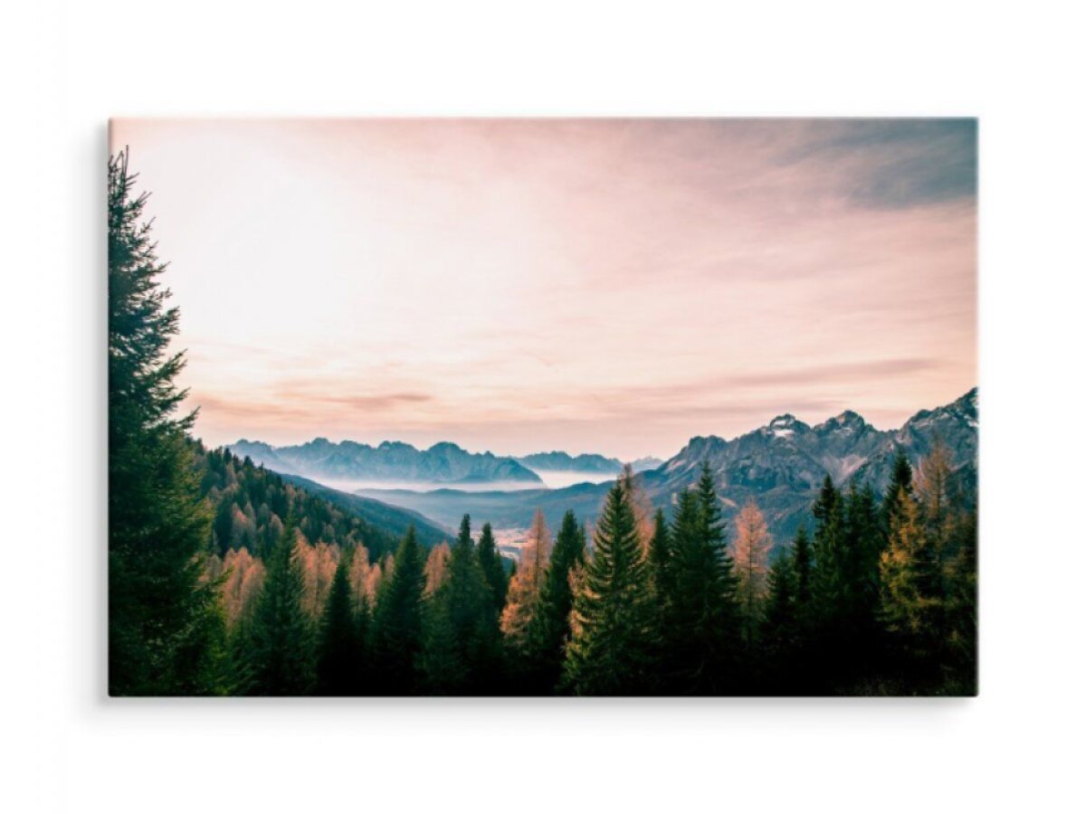 Plátno Krajina S Italskými Alpami
