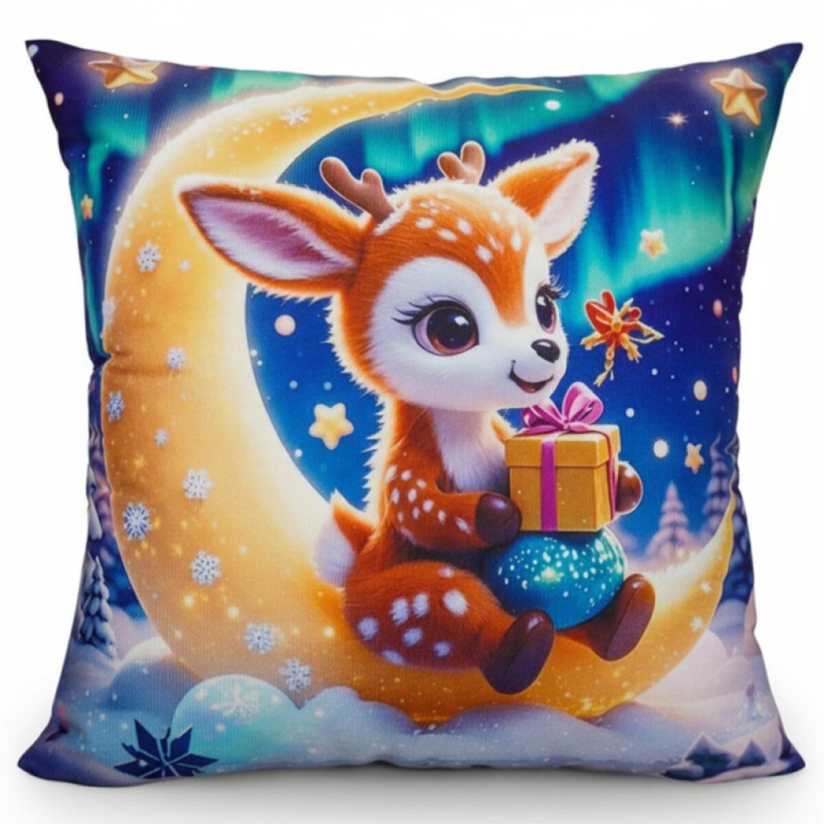 Vánoční povlak na polštář CHRISTMAS DARLING 40x40 cm