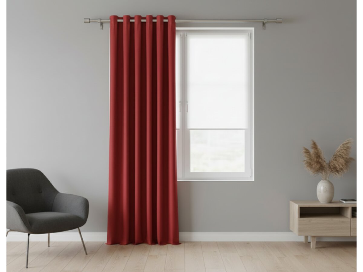 Kovová teleskopická garnýž VINCENZO stříbrná matná 200-350 cm Ø 16/19 mm jednořadá Mybesthome