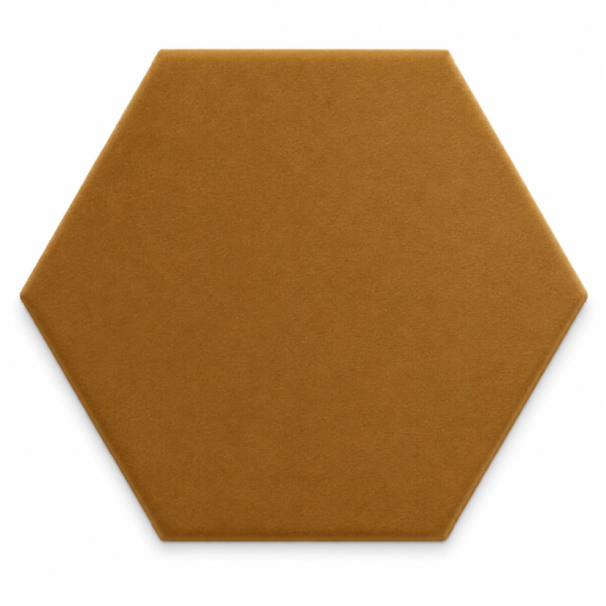 Čalouněný nástěnný panel HEXAGON více rozměrů mustard/hořčicová MyBestHome