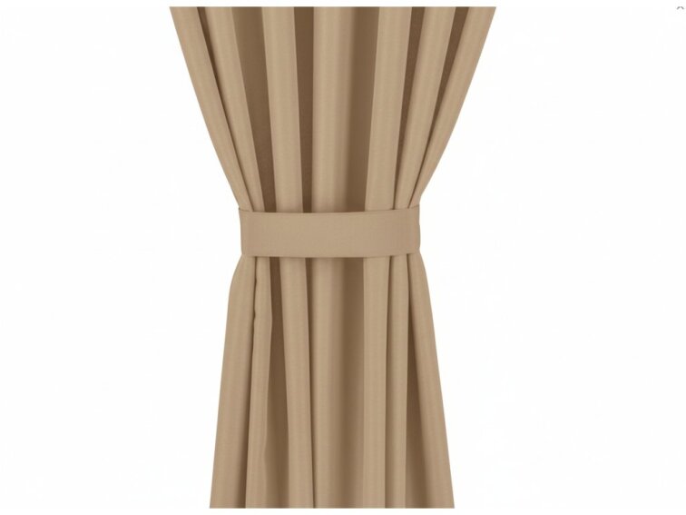 Venkovní zahradní závěs s poutky PORTO béžová 07 různé rozměry Mybesthome