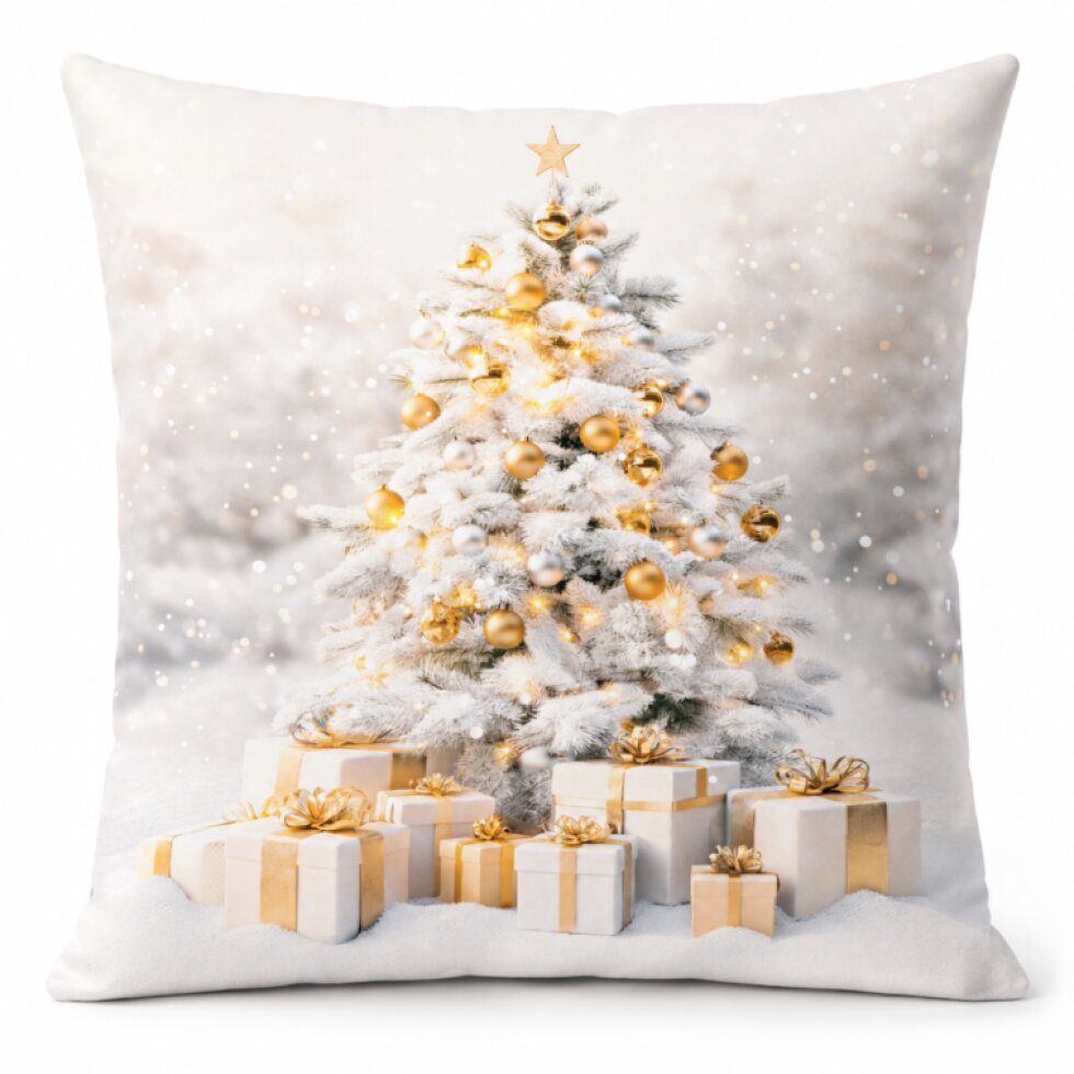 Vánoční povlak na polštář CHRISTMAS TREE 40x40 cm