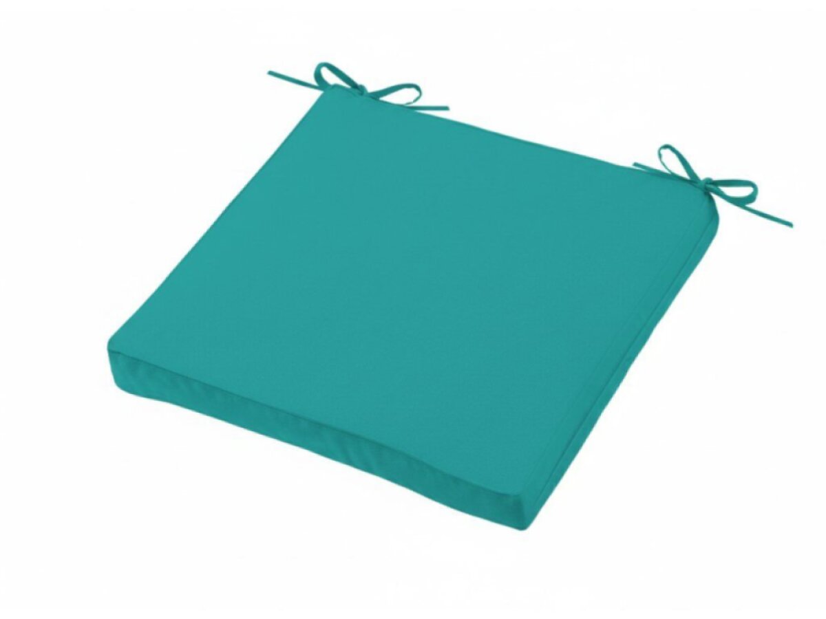 Zahradní podsedák na židli GARDEN color 51 tyrkysová 40x40x4 cm Mybesthome