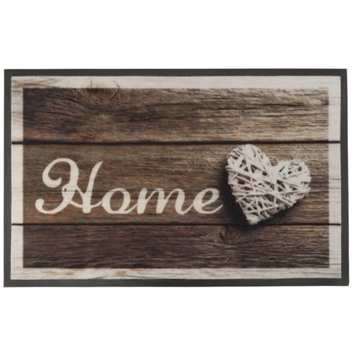 Vstupní čisticí rohožka ART - HOME hnědá 50x80 cm