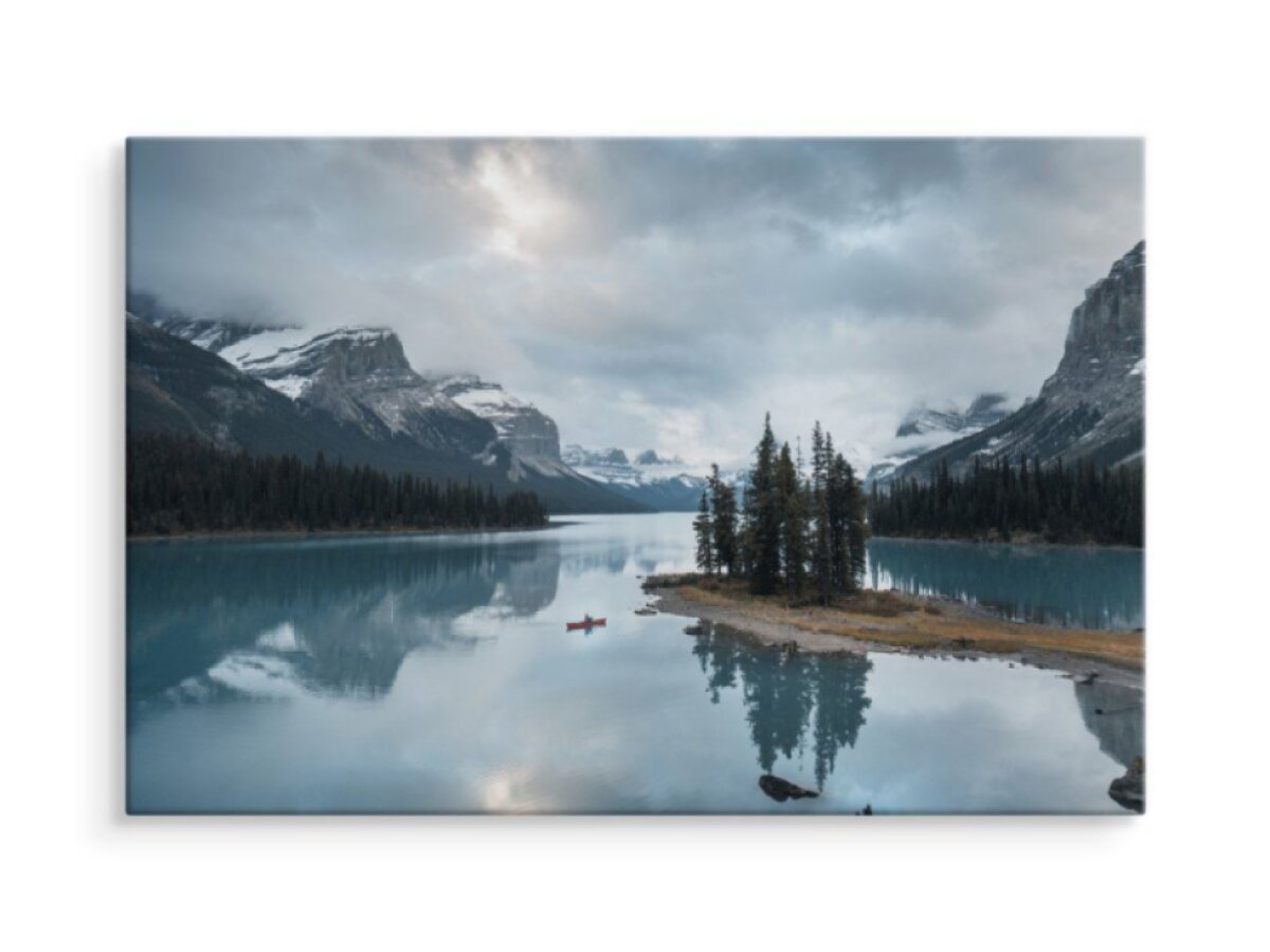 Plátno Jezero Maligne, Kanada