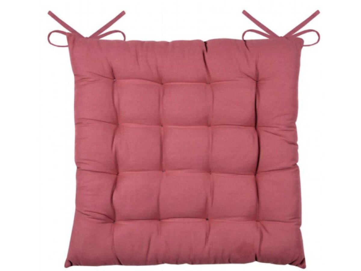 Podsedák na židli OXFORD červená 38x38x4,5 cm France