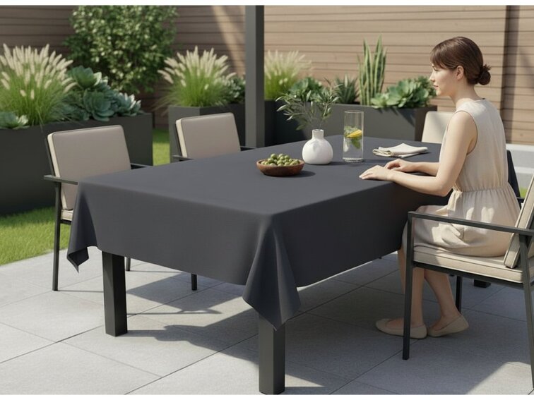 Venkovní ubrus GARDEN color 02 antracit, různé rozměry Mybesthome