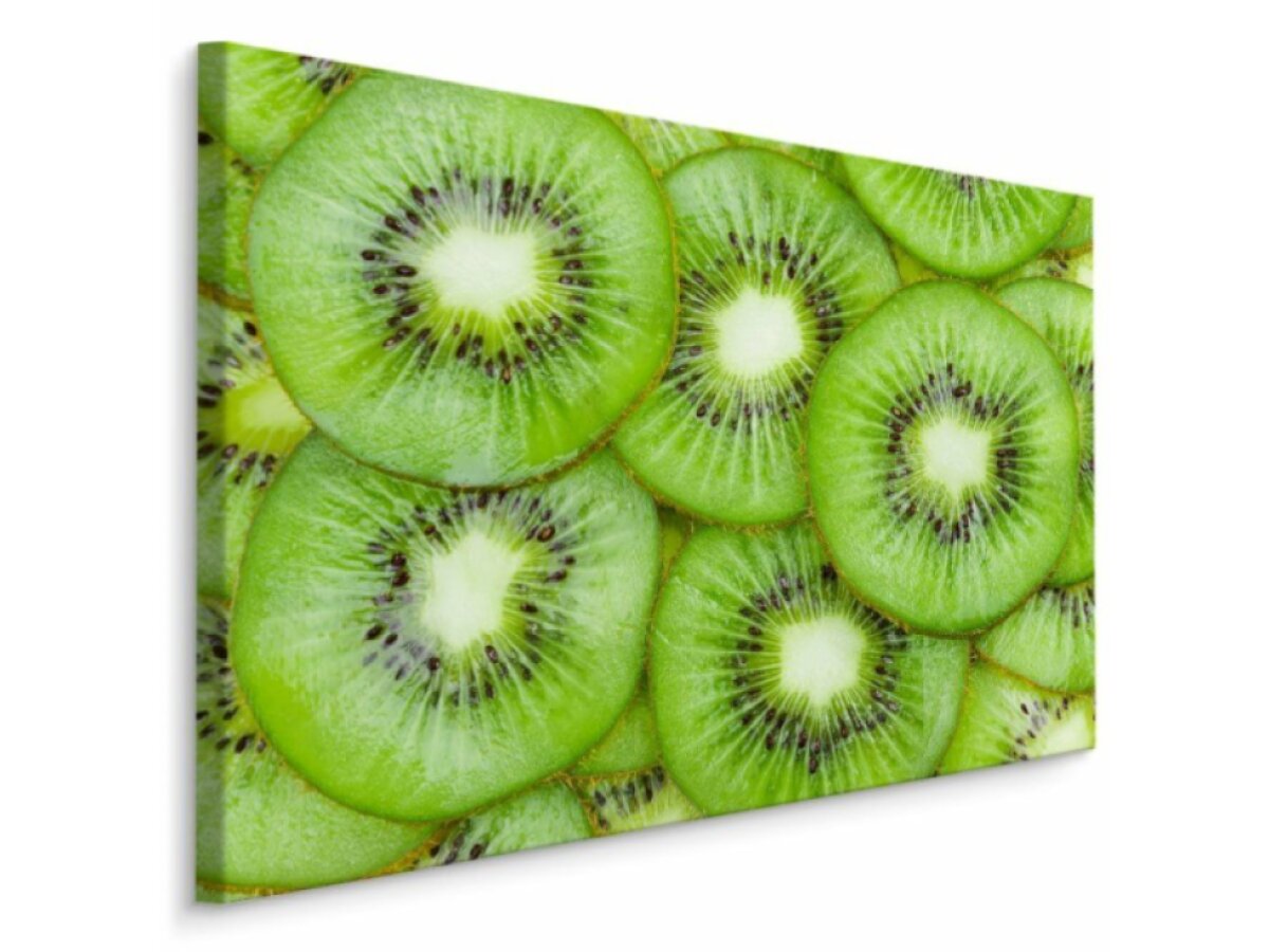 Moderní obraz na plátně do kuchyně Plátky Kiwi