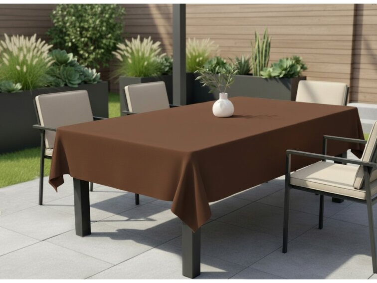 Venkovní ubrus GARDEN color 22 hnědá, různé rozměry Mybesthome