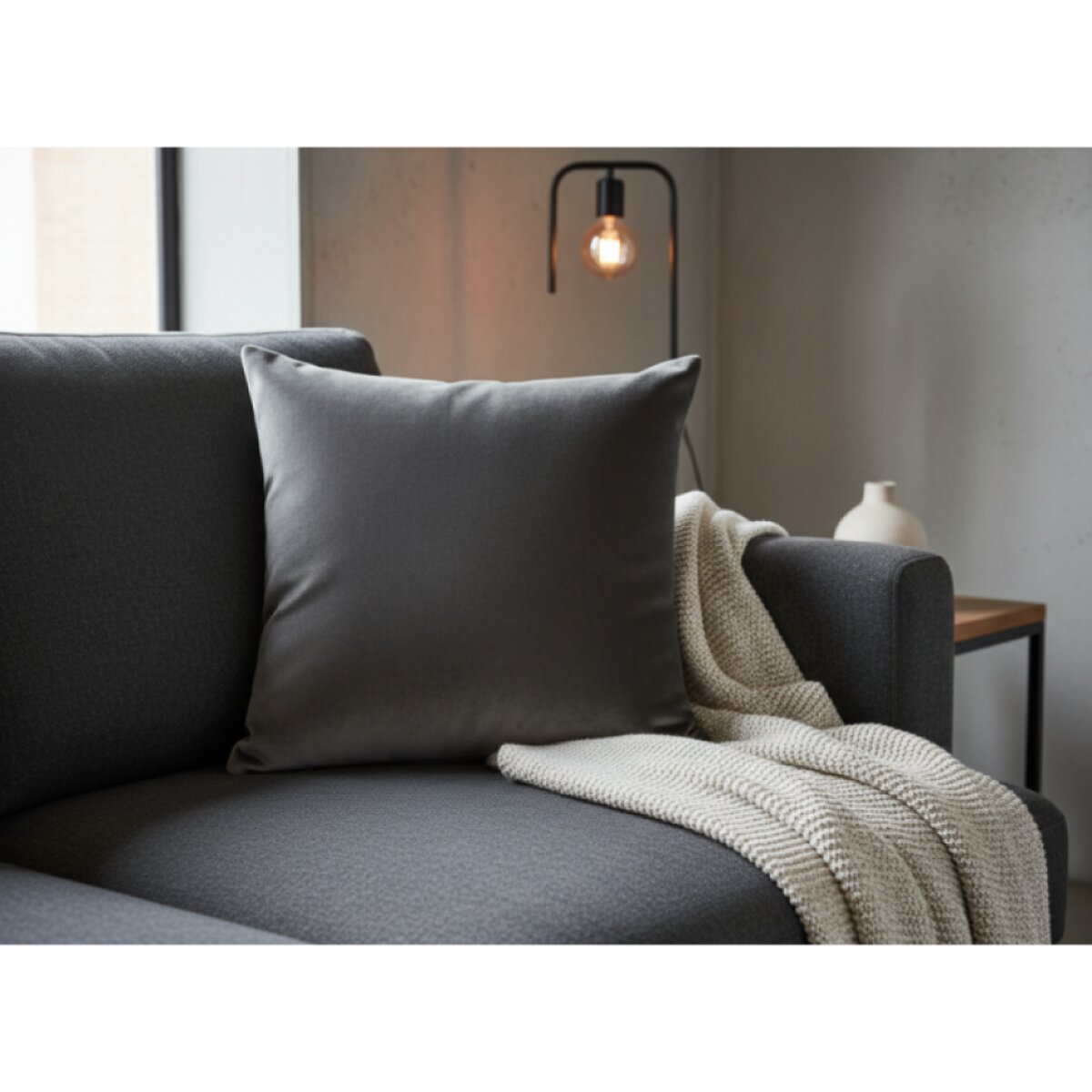Povlak na polštář PIERRE CARDIN šedá 40x40 cm Mybesthome