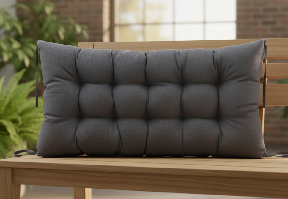 Paletová prošívaná opěrka DARIO 120x40 cm color 02A antracit MyBestHome