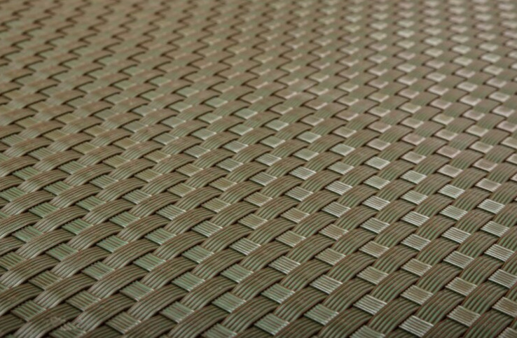 Balkonová ratanová zástěna s očky MALMO výška 90 cm, 100 cm, 110 cm - cena za 1 běžný metr zelená MyBestHome