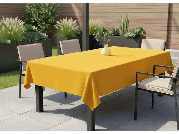 Venkovní ubrus GARDEN color 40 mustard/hořčicová, různé rozměry Mybesthome