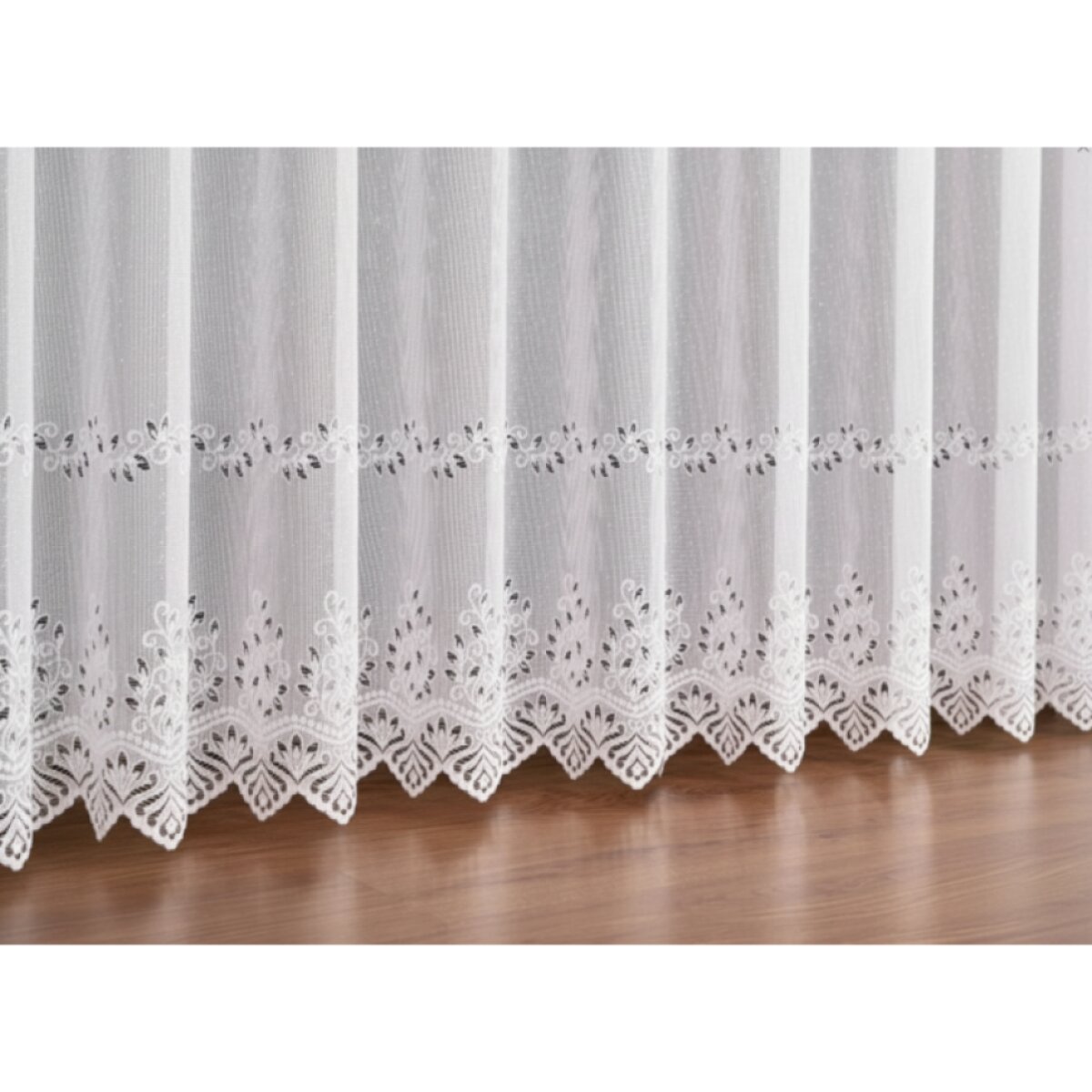 Dekorační žakárová záclona na žabky JAGODA LONG 400x250 cm (cena za 1 kus dlouhé záclony) MyBestHome