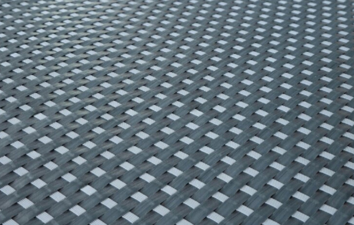 Balkonová ratanová zástěna s očky MALMO výška 90 cm, 100 cm, 110 cm - cena za 1 běžný metr tmavě šedá/světle šedá MyBestHome