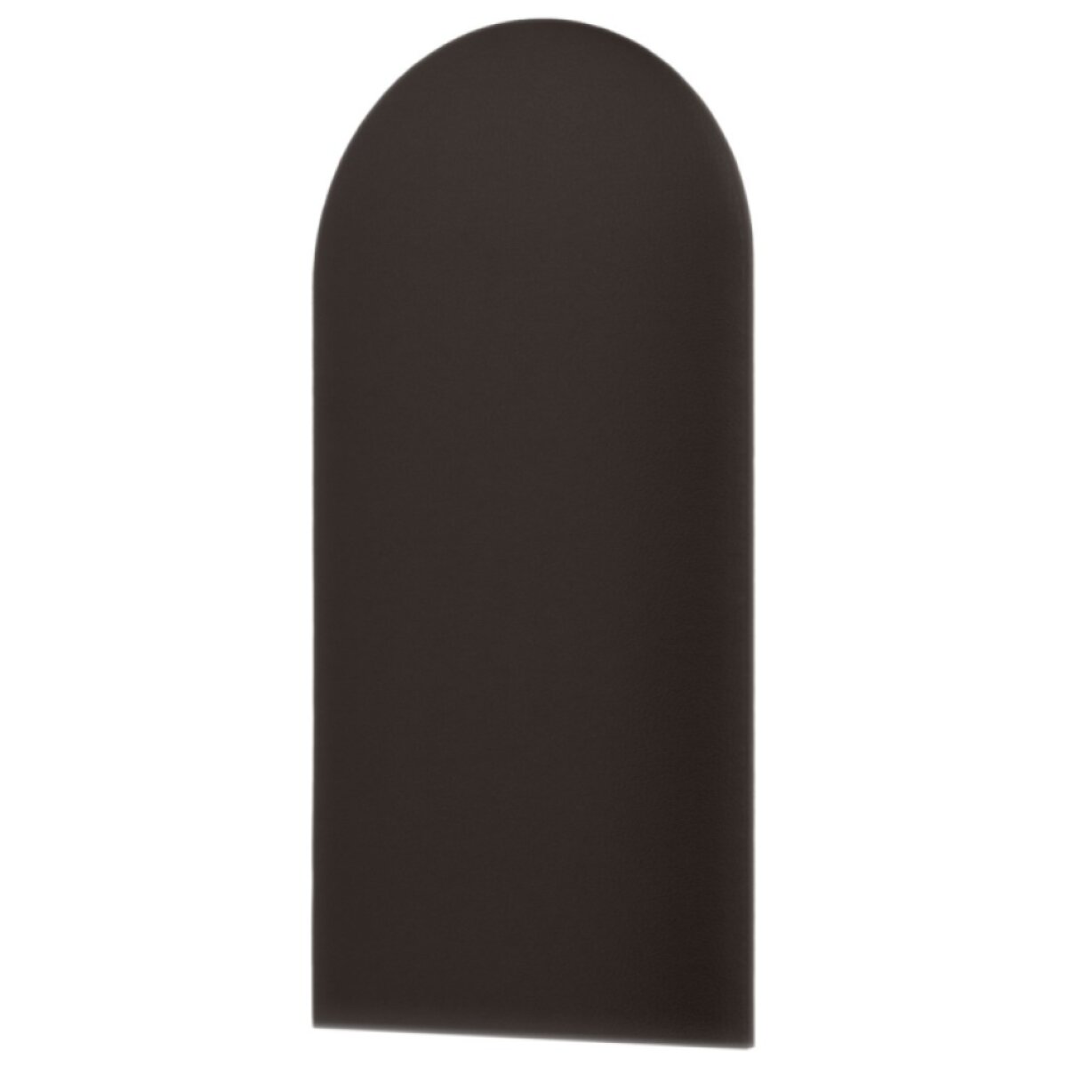 Čalouněný nástěnný panel s EKO KŮŽÍ různé rozměry x šířka 30 cm hnědá oblouk MyBestHome