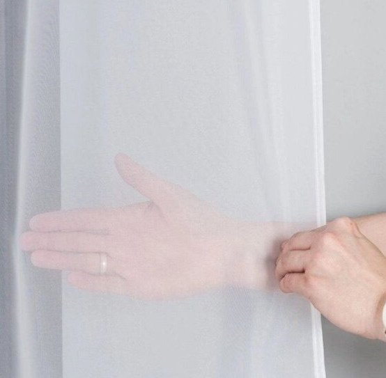Dekorační voálová dlouhá záclona s řasící páskou SANDRA bílá 400x250 cm MyBestHome